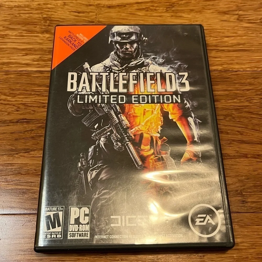 Battlefield Bad Company 2 AND Battlefield 3 Limited Edition DVD bundle.